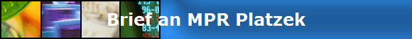 Brief an MPR Platzek