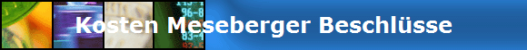 Kosten Meseberger Beschlsse